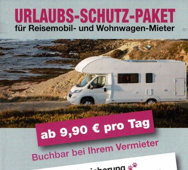 Teaser Urlaubsschutzpaket für Wohnmobile