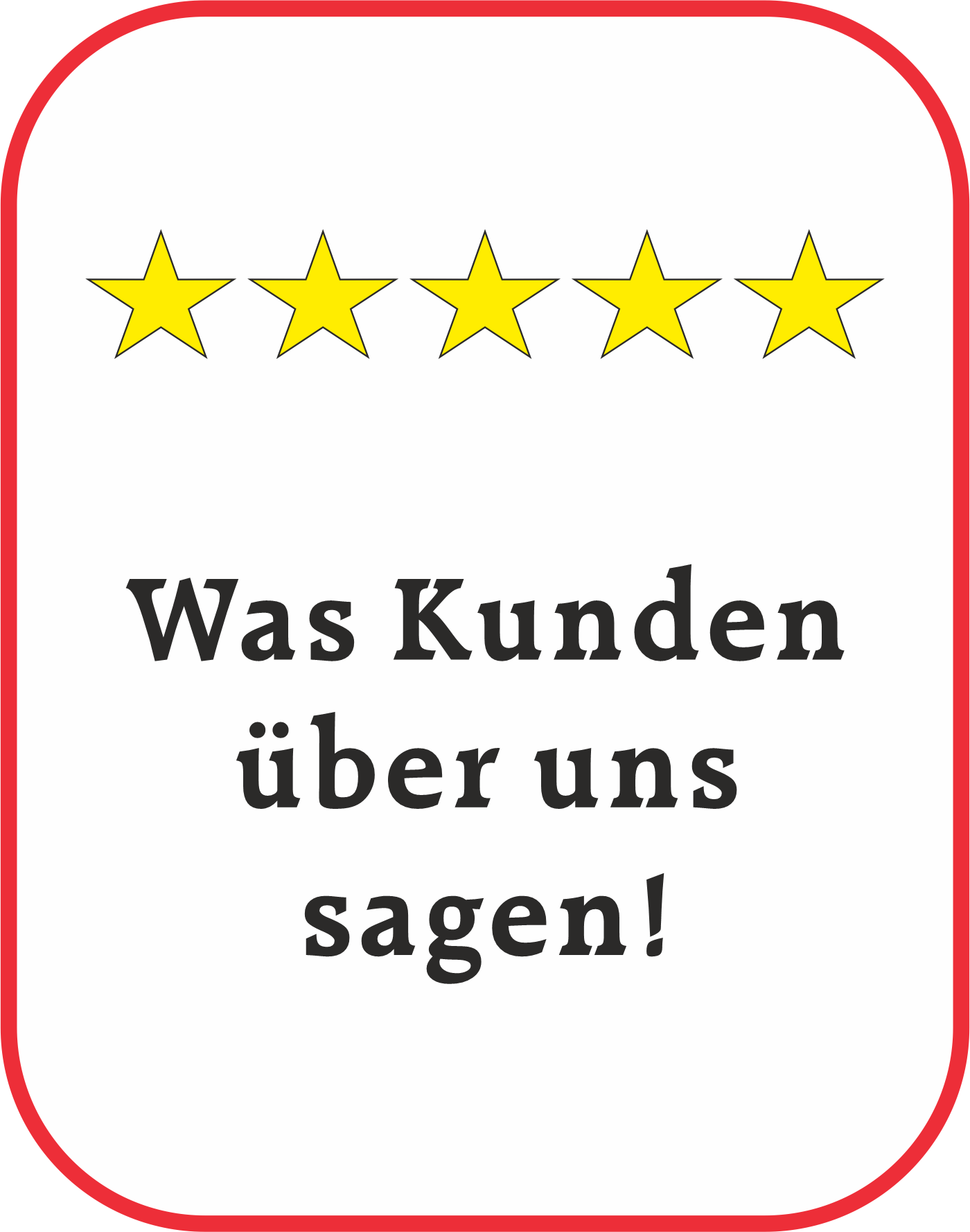 Link zu Bewertungen bei Google