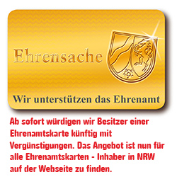 Günstiger für Menschen mit Ehrenamt